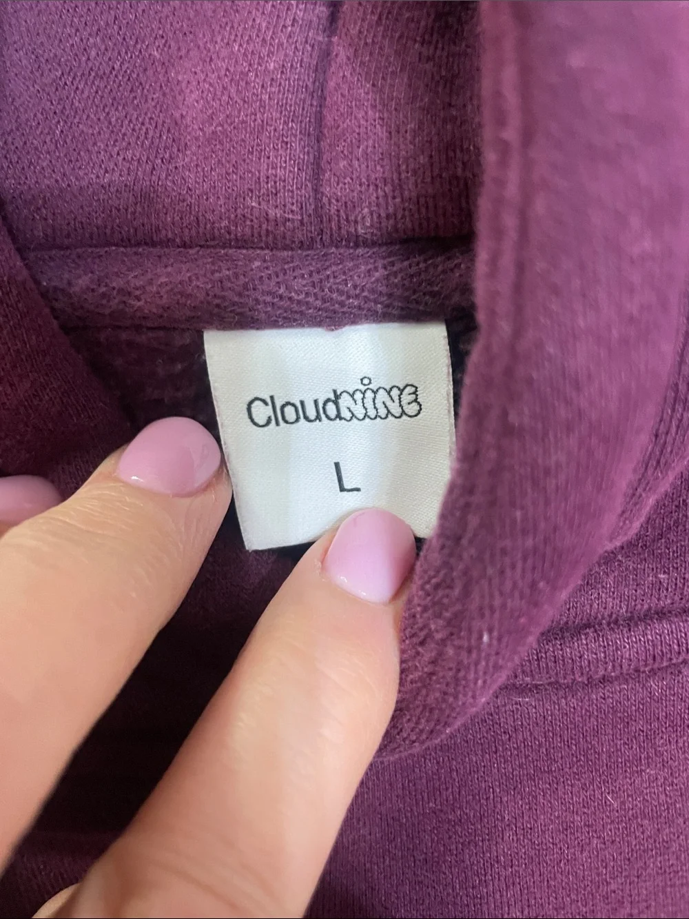 Cloudnine matching set Set with fidgets grounding hoodie